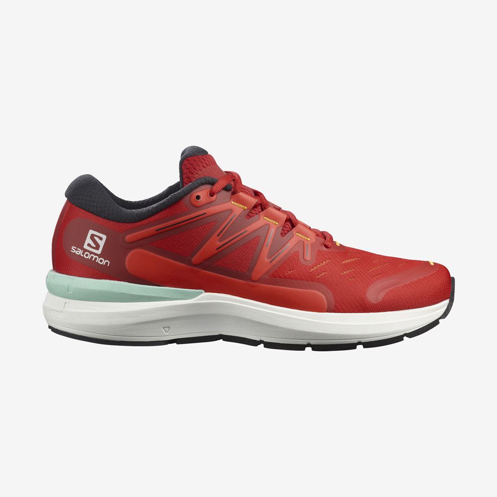 Salomon Singapore Mens Road Running Shoes - SONIC 4 CONFIDENCE Red | 35261-AMSI